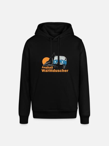 UAZ - Asphalt ist was für Warmduscher - Stanley/Stella Unisex Hoodie SOUNDER - Schwarz