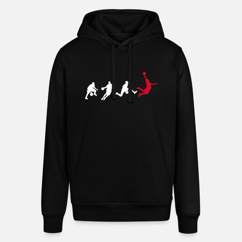 Basket-ball Basketteur Evolution Dunk - Sweat à capuche SOUNDER Stanley/Stella Unisexe - noir