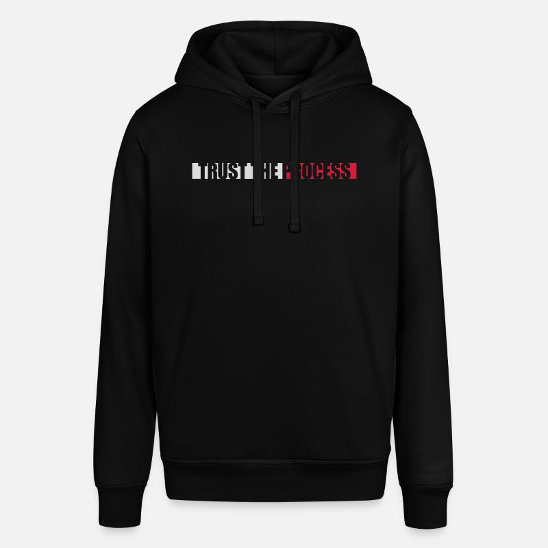 trust the process Zitat - Stanley/Stella Unisex Hoodie SOUNDER - Schwarz