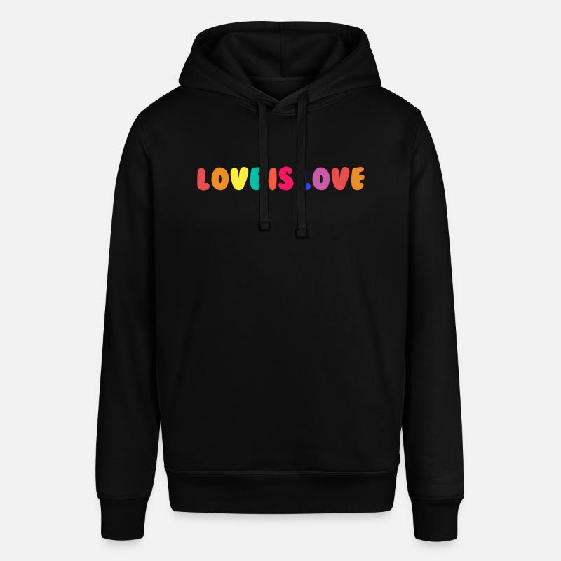 L’amour, c’est l’amour - Sweat à capuche SOUNDER Stanley/Stella Unisexe - noir