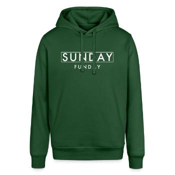 sunday - Stanley/Stella Unisex Hoodie SOUNDER - Flaschengrün - Vorne - Alina (178cm) & Michal (187cm)