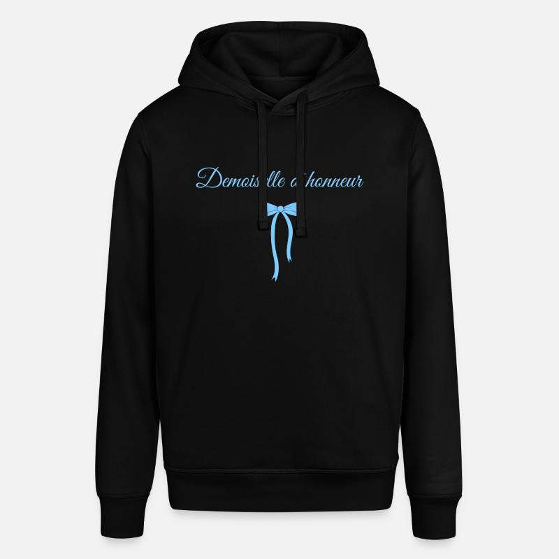 Blaue Schleife Brautjungfer - Stanley/Stella Unisex Hoodie SOUNDER - Schwarz