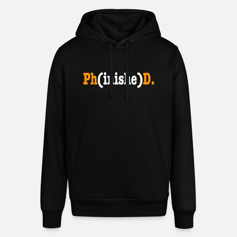 Phinished Phd Student Gift - Stanley/Stella SOUNDER Unisex Hoodie - black