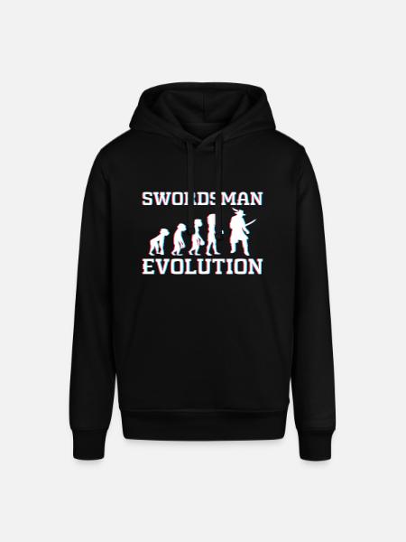 Warrior Kenjutsu Saber Fight - Stanley/Stella SOUNDER Unisex Hoodie - black