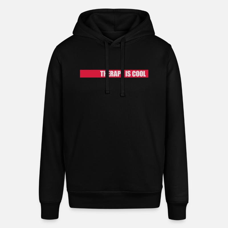 la thérapie est cool Citation - Sweat à capuche SOUNDER Stanley/Stella Unisexe - noir
