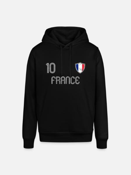 Frankreich Fußball Mannschaft - Stanley/Stella Unisex Hoodie SOUNDER - Schwarz