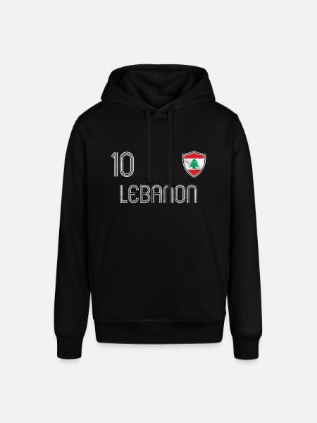 Libanon Fußball Mannschaft - Stanley/Stella Unisex Hoodie SOUNDER - Schwarz