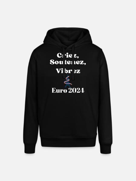 Shout, support, vibrate - Stanley/Stella SOUNDER Unisex Hoodie - black
