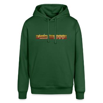 JAHRGANG 1999 - Stanley/Stella Unisex Hoodie SOUNDER - Flaschengrün - Vorne - Alina (178cm) & Michal (187cm)