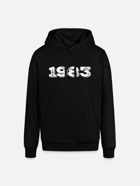 Birthday present 1983 - 1983 - Stanley/Stella SOUNDER Unisex Hoodie - black