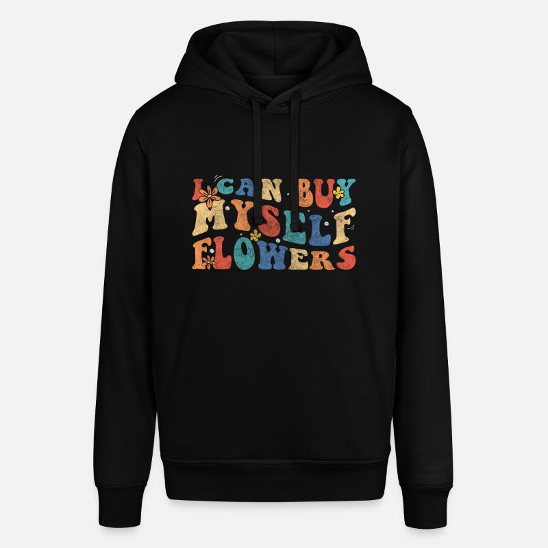flowers affection romance wedding - Stanley/Stella SOUNDER Unisex Hoodie - black