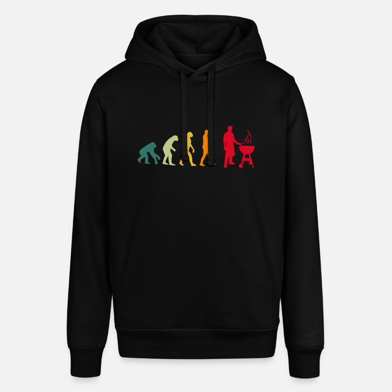 Crickets Evolution Drôle - Sweat à capuche SOUNDER Stanley/Stella Unisexe - noir