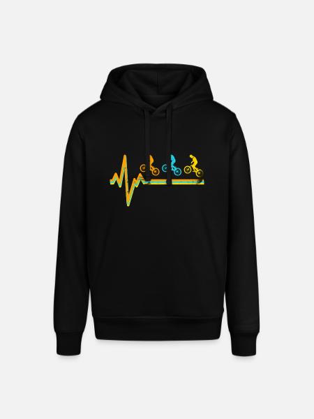 BMX - ECG - Stanley/Stella SOUNDER Unisex Hoodie - black