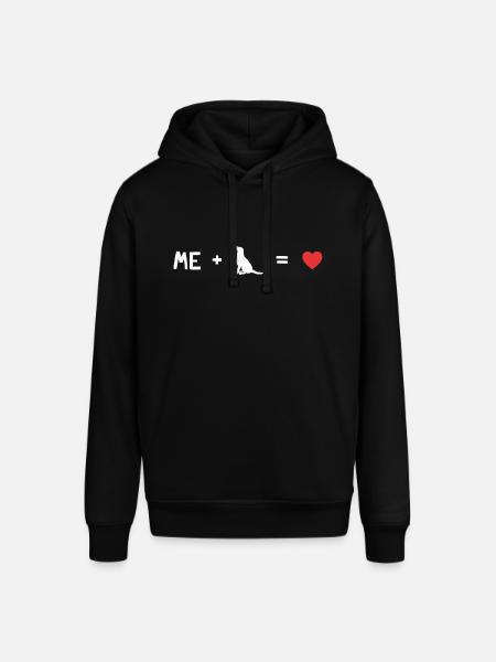 Me and my dog - Stanley/Stella SOUNDER Unisex Hoodie - black