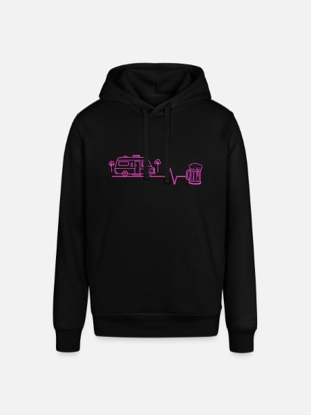 Camping-car & bière - Sweat à capuche SOUNDER Stanley/Stella Unisexe - noir