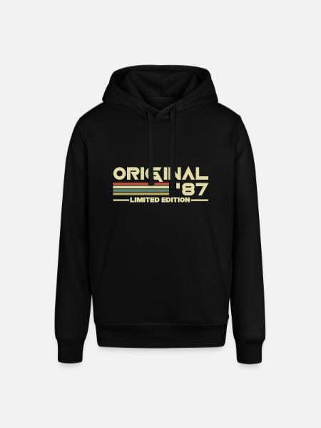 1987 - Stanley/Stella SOUNDER Unisex Hoodie - black