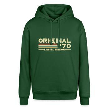 1960 - Stanley/Stella SOUNDER Unisex Hoodie - bottle green - Front - Alina (178cm) & Michal (187cm)