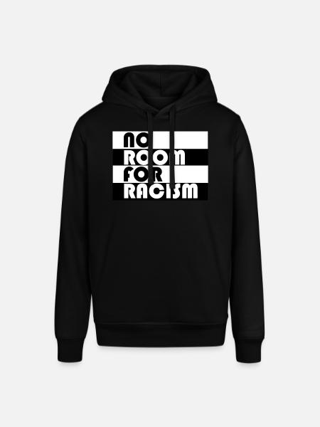 No Room For Racism - Stanley/Stella SOUNDER Unisex Hoodie - black