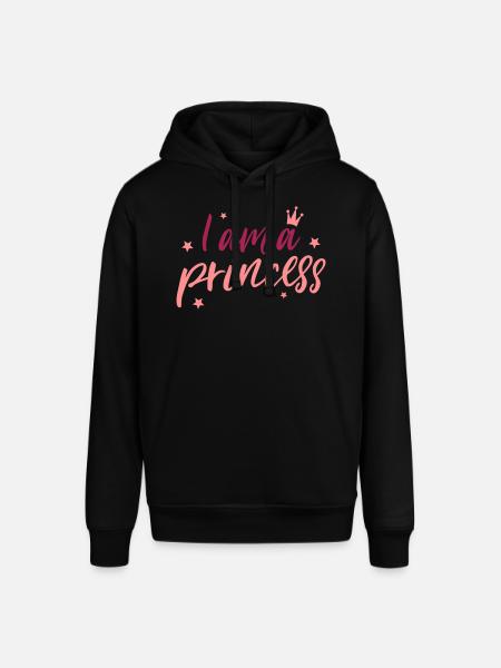 I am a princess - Stanley/Stella SOUNDER Unisex Hoodie - black