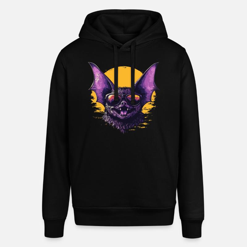 Drôle de chauve-souris - Sweat à capuche SOUNDER Stanley/Stella Unisexe - noir