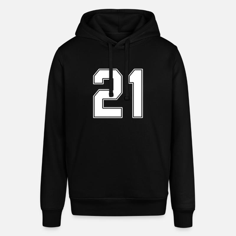 21 ans numéro maillot 21 - Sweat à capuche SOUNDER Stanley/Stella Unisexe - noir