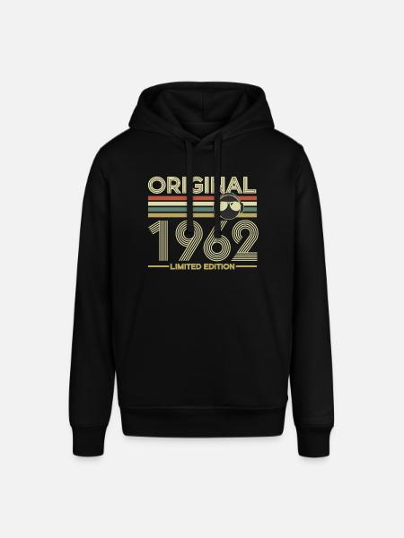 1962 - Stanley/Stella SOUNDER Unisex Hoodie - black