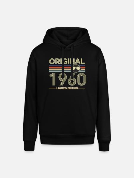1960 - Stanley/Stella SOUNDER Unisex Hoodie - black