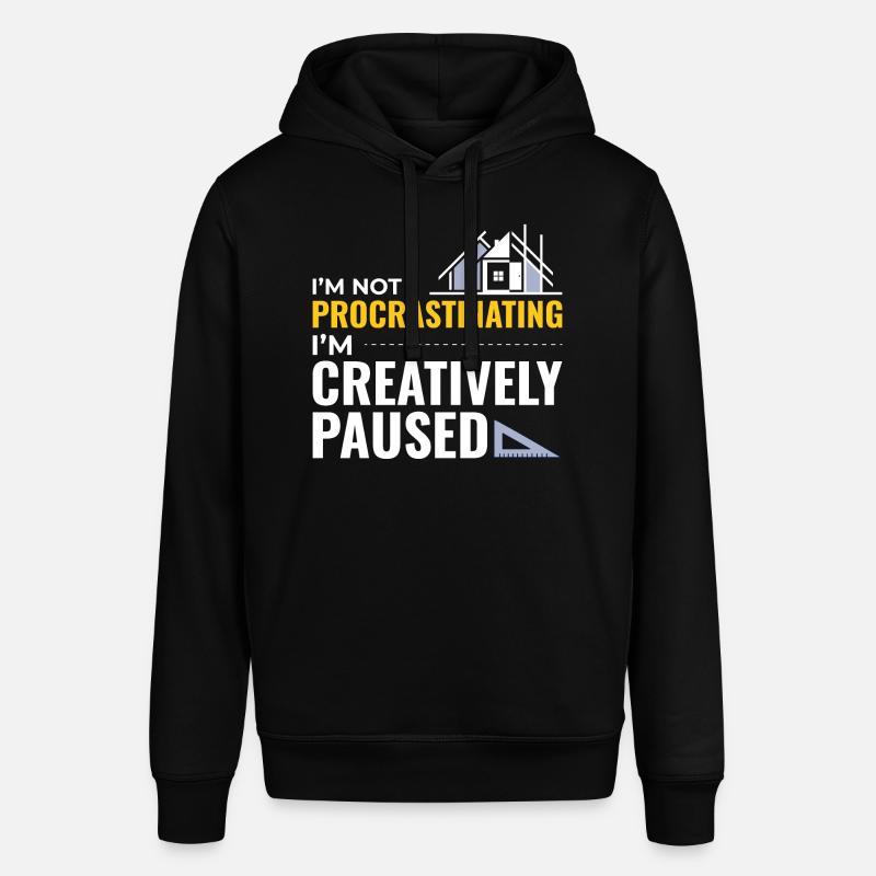 Architectes Construction Créativité Procrastination - Sweat à capuche SOUNDER Stanley/Stella Unisexe - noir