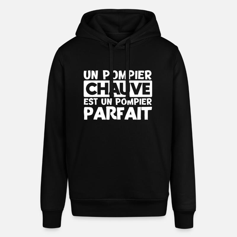 Pompier chauve sapeur pompier - Sweat à capuche SOUNDER Stanley/Stella Unisexe - noir