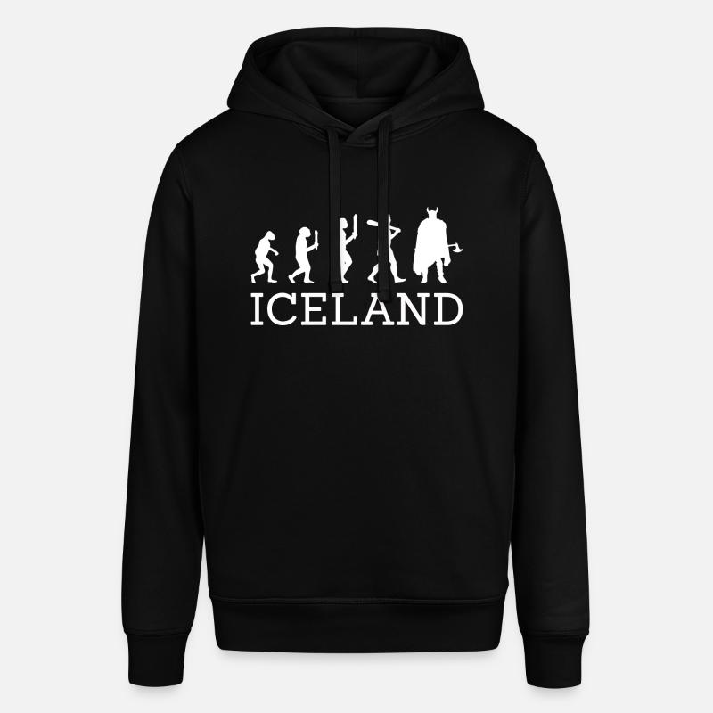 Islande Evolution Viking Islande - Sweat à capuche SOUNDER Stanley/Stella Unisexe - noir