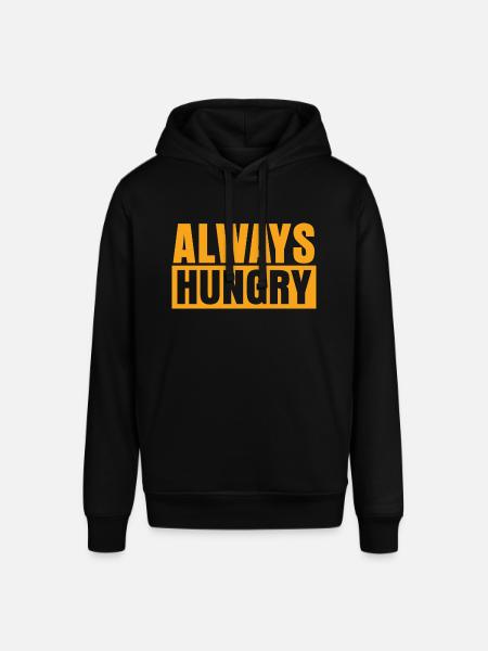 Always Hungry - Stanley/Stella Unisex Hoodie SOUNDER - Schwarz