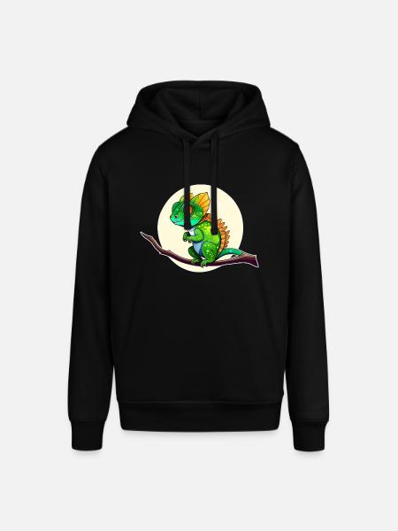 Cute little lizard - Stanley/Stella SOUNDER Unisex Hoodie - black