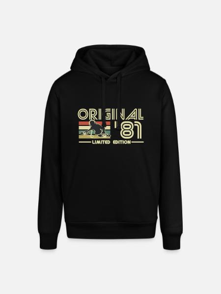 1981 - Stanley/Stella SOUNDER Unisex Hoodie - black