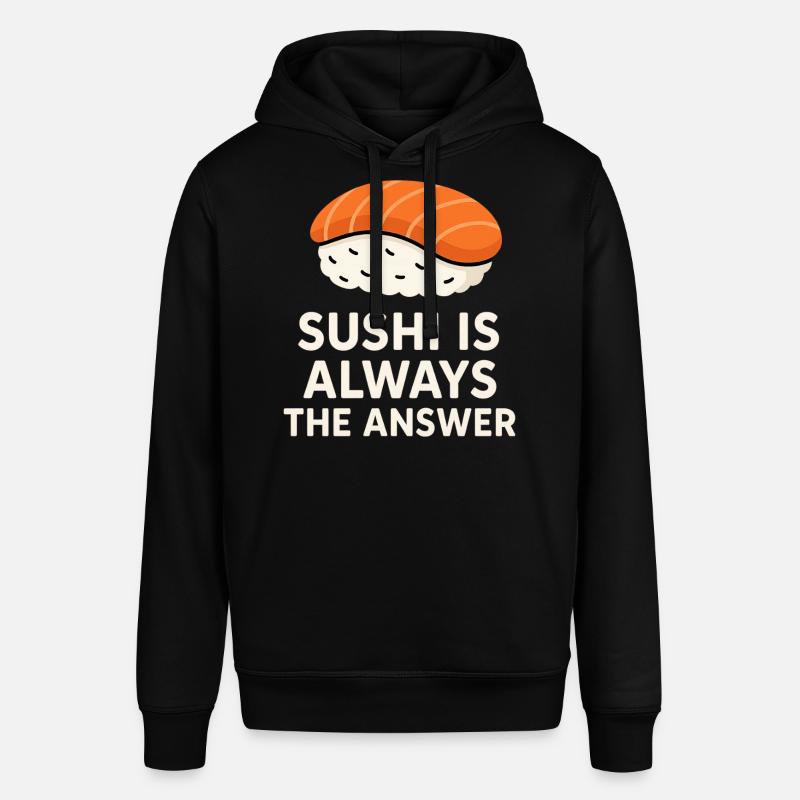 Le sushi est toujours la solution - Sweat à capuche SOUNDER Stanley/Stella Unisexe - noir