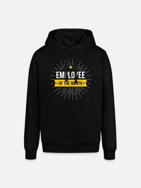 Employé du mois - Sweat à capuche SOUNDER Stanley/Stella Unisexe - noir