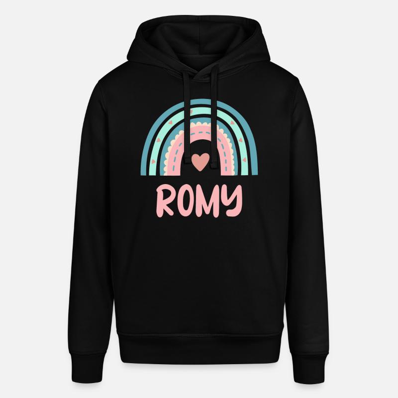 Nom Romy Rainbow Baby - Sweat à capuche SOUNDER Stanley/Stella Unisexe - noir