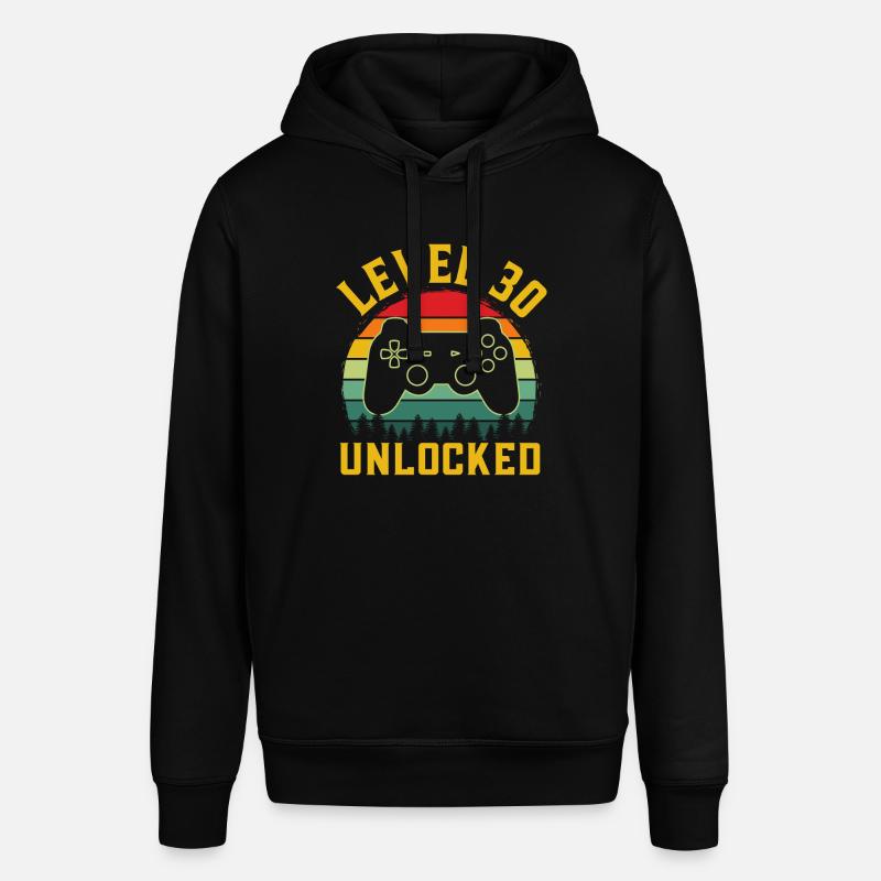 Level 30 unlocked - Sweat à capuche SOUNDER Stanley/Stella Unisexe - noir