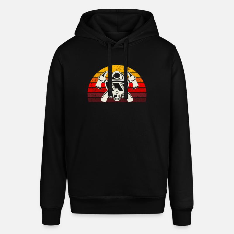 pompier sapeur-pompier - Sweat à capuche SOUNDER Stanley/Stella Unisexe - noir
