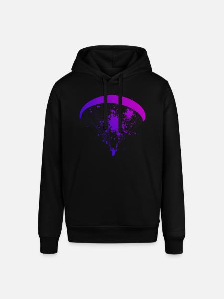 Paraglider Paragleiten Gleitschirmfliegen - Stanley/Stella Unisex Hoodie SOUNDER - Schwarz