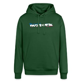 Rostock Graffiti - Stanley/Stella Unisex Hoodie SOUNDER - Flaschengrün - Vorne - Alina (178cm) & Michal (187cm)