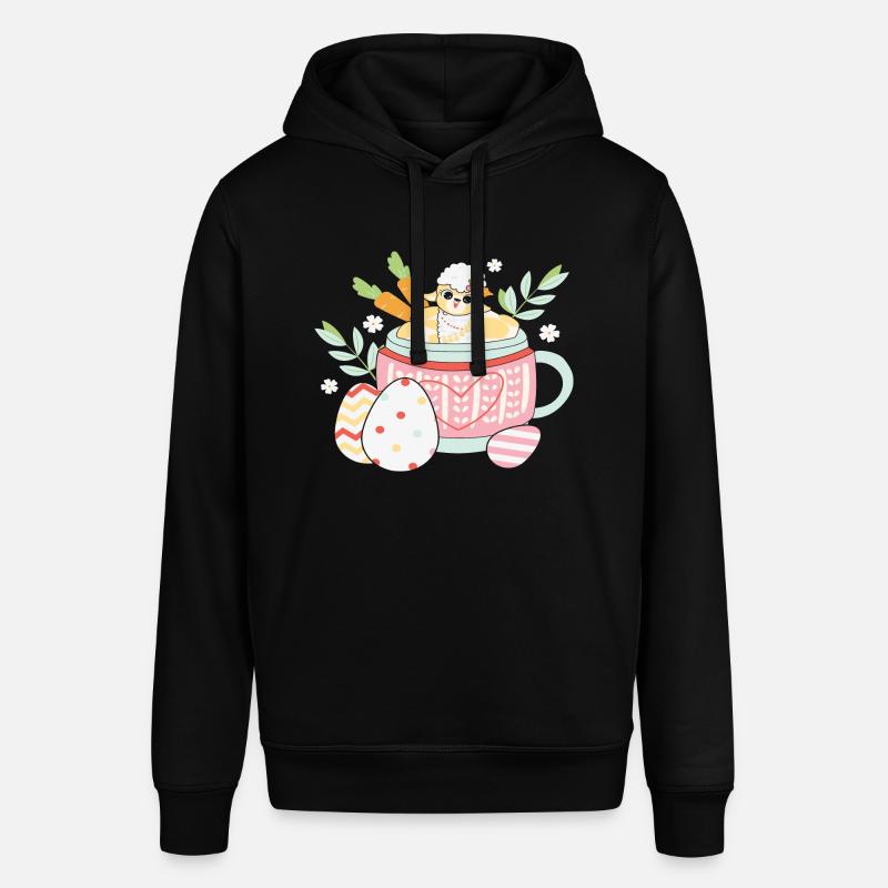 BOW Easter Chibi Cup - Stanley/Stella SOUNDER Unisex Hoodie - black