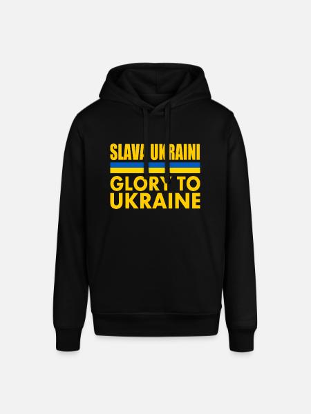 Slava ukraini - Stanley/Stella SOUNDER Unisex Hoodie - black