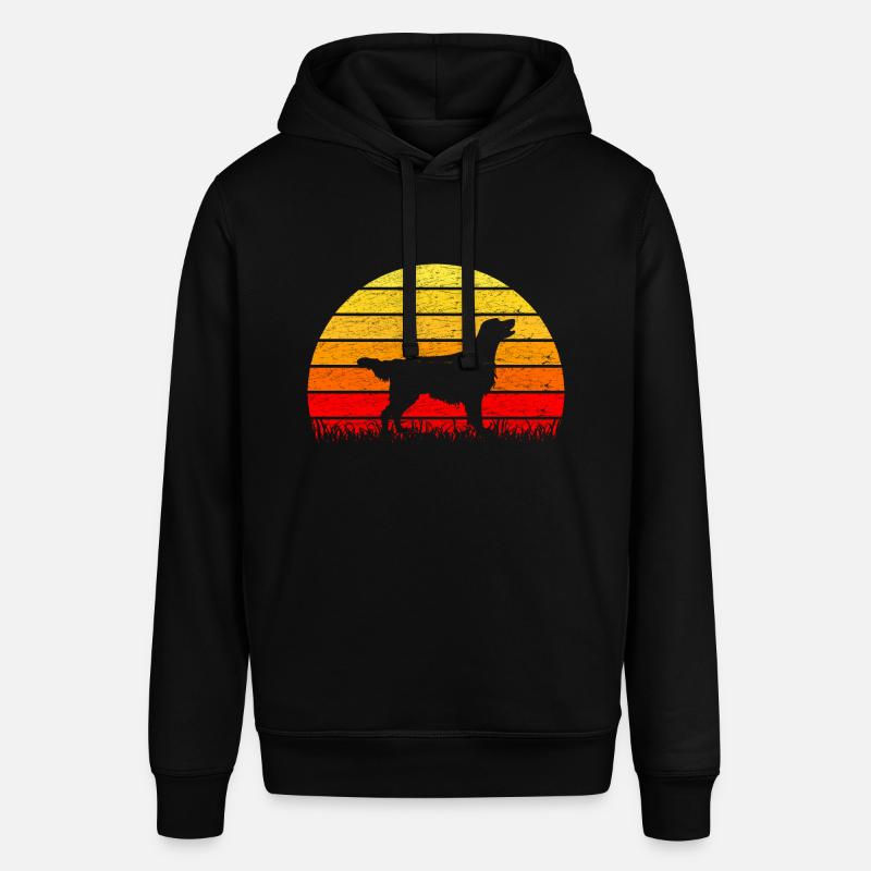 Lever de soleil plat - Sweat à capuche SOUNDER Stanley/Stella Unisexe - noir
