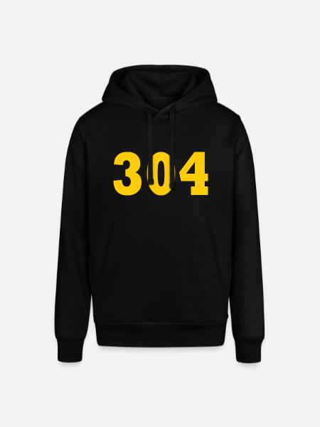 304 - Stanley/Stella SOUNDER Unisex Hoodie - black