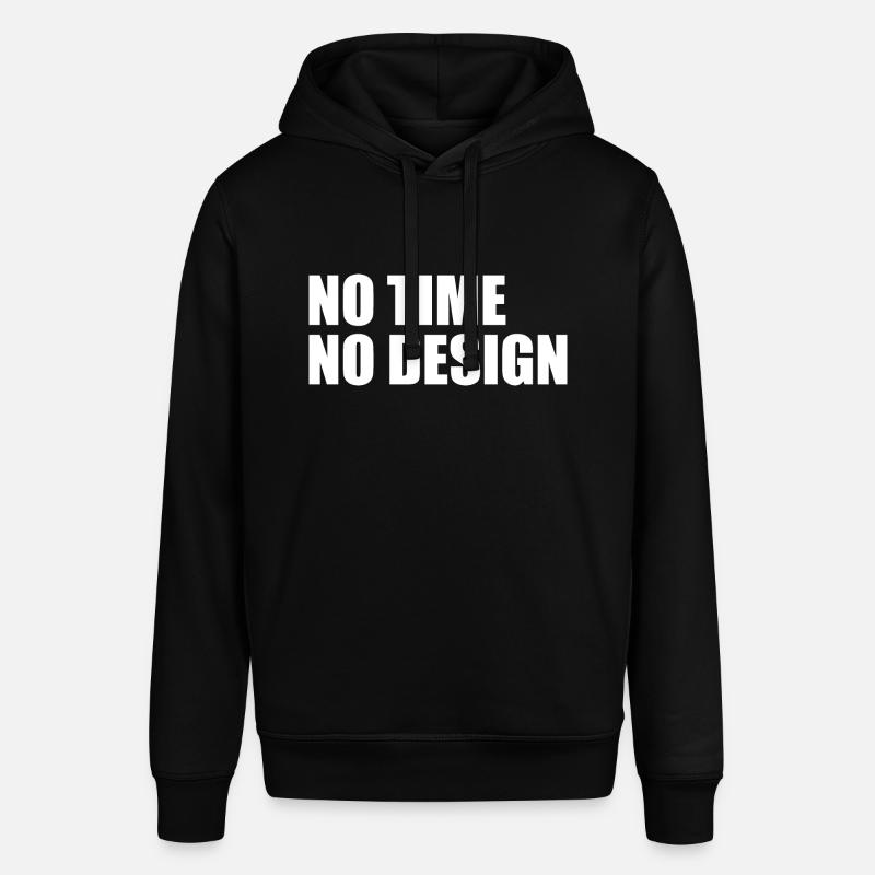 No time no design - Sweat à capuche SOUNDER Stanley/Stella Unisexe - noir