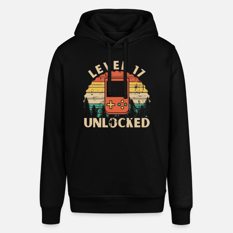 Level 17 Unlocked - Sweat à capuche SOUNDER Stanley/Stella Unisexe - noir
