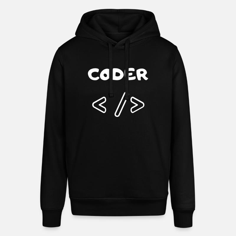 CODER WEB ENTWICKLER - Stanley/Stella Unisex Hoodie SOUNDER - Schwarz