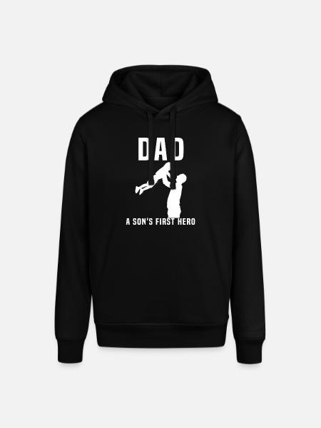 Père et fils - Sweat à capuche SOUNDER Stanley/Stella Unisexe - noir