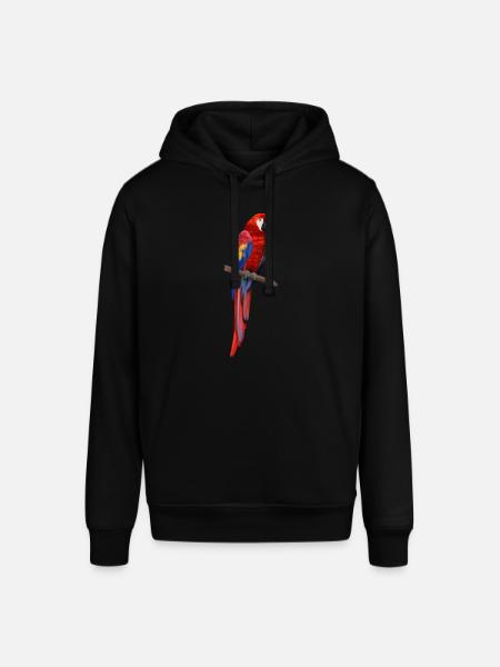 Parrot - Ara parrot - Stanley/Stella SOUNDER Unisex Hoodie - black