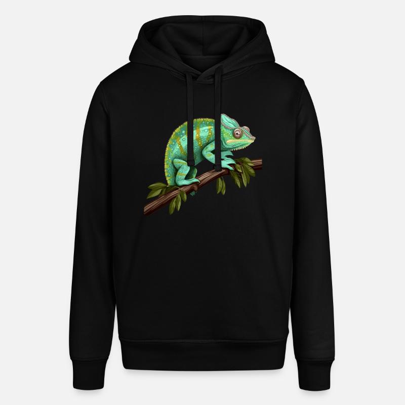 Reptiles de la branche caméléon - Sweat à capuche SOUNDER Stanley/Stella Unisexe - noir